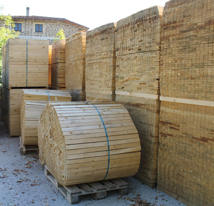 Segheria, imballaggi, pallets. Perugia - Umbria