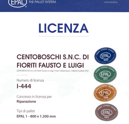 Segheria, imballaggi, pallets. Perugia - Umbria